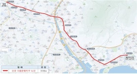 부산시 내성~중동 BRT 자율주행차 시범운행지구 지정
