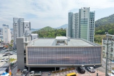 완도읍 주차난 숨통…196면 행복 충전소 주차 타워 5월 개방