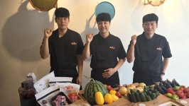로컬 식재료로 요리했어요…NS홈쇼핑, 상생식당 열어