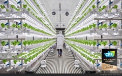 엔씽 모듈형 수직농장 ‘플랜티 큐브’ CES 2020 최고혁신상 수상