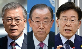 지지율 정체 이재명, 문재인과 반기문 겨냥해 날선 공세