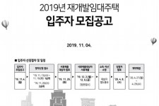 서울주택도시공사, 서울재개발임대주택 1581세대 저소득 입주자 모집