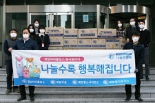 제일약품 임직원 봉사단체, 기부물품 모아 사회적 협동조합에 전달