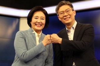 박영선, 서울시장 범여권 단일화 경선에서 시대전환 조정훈에게 승리