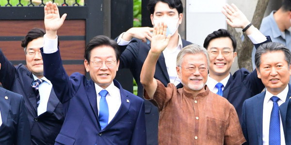 이재명, 설 연휴 막바지에 문재인과 만난다
