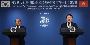 윤석열 베트남 주석 맞아 정상회담, “한국-베트남 새로운 30년 준비”