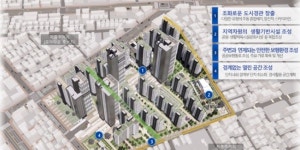 서울시 면목동 일대 신통기획안 확정, 1450세대 대규모 주거단지 조성