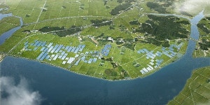 LS일렉트릭 당진 간척지 120MW 태양광발전소 구축 수주, 1062억 규모