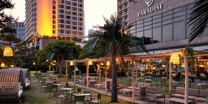 파라다이스호텔부산 여름 맞아 더 비치 라운지 열어, 발리 콘셉트로 꾸며