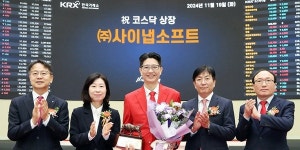 사이냅소프트 코스닥 상장 첫날 주가 장중 공모가 대비 16%대 하락