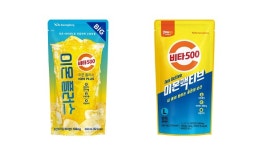 광동제약, 편의점 전용 파우치 이온음료 비타500 이온플러스·이온액티브 2종 출시