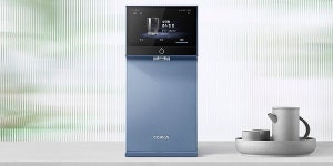 코웨이 아이콘 프로 정수기, 분유·드립커피도 터치 스크린으로 척척