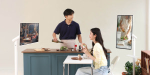 삼성전자 이동형 스크린 무빙스타일 엣지 출시, 취향 맞춰 다양한 옵션 제공