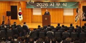 동부건설 대표 윤진오, 시무식서 수익성 중심 내실 경영해 체질 단단히