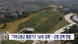 "가야고분군 통합기구 1순위 김해"...고령 강력 반발
