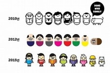 동화, 회사 대표 캐릭터 ‘동화 패밀리’ 리뉴얼