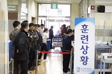 고창종합병원, 방사선비산진료 훈련