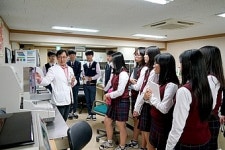 조선대병원, 장성고교생 진로 체험 견학 실시