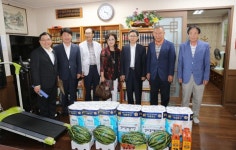 건보 광주본부, 경로당 폭염현장 방문