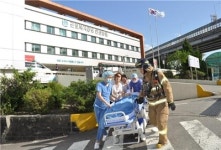 근로복지공단 인천병원, 합동 소방훈련 실시