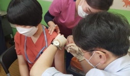 우리아이들의료재단, 의료진 코로나19 백신 접종 완료