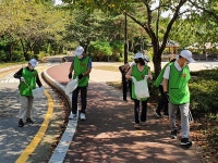 건협,  어스체크플로깅 행사 진행