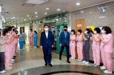조규홍 장관, 분당러스크재활병원 간호⋅간병 현장 점검