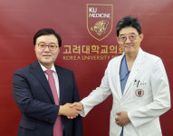 서울시병원회 고도일 회장, 고대 한승범 안암병원장 방문