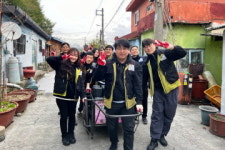 보건의료노조 백병원 부산지부, 사랑의 연탄 배달행사