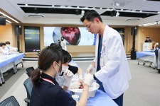 한림성심병원, 안양여고 돼지 심장 해부 특강