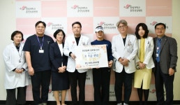한림대춘천성심병원, 프로골퍼 김민별 선수로부터 1000만 원 후원 받아