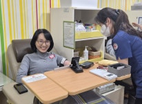 정경실 보건의료정책실장, 중앙혈액센터 방문 헌혈 참여