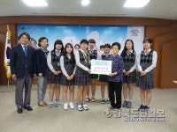 영주 여고생들의 아름다운 선행