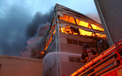 대구 검단공단 큰 불