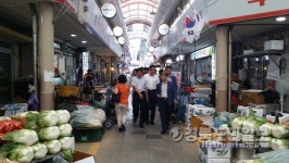 남부지방산림청, 경기 활성화 전통시장 장보기