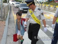 영주署, 어린이 교통안전 합동캠페인