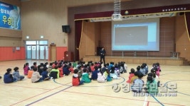 칠곡署, 왜관동부初 횡단보도 건너기 교육