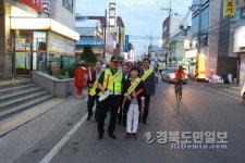 칠곡署, 범죄예방 골목길 살핀데이 순찰활동