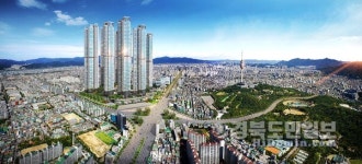 두류역 제타시티 지역 랜드마크 우뚝