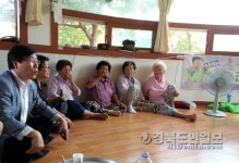 이대창 선산읍장, 경로당 순회 불편사항 청취