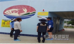 영덕署, 해수욕장 공중화장실 비상벨 설치