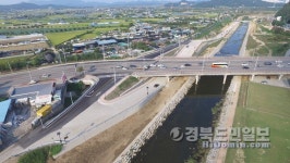낙동강 체육공원 교통흐름 파란불