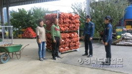 고령署, 농산물 도난 예방활동 총력