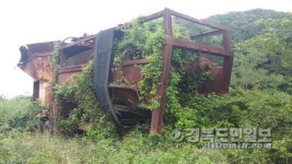 골재선별기 10년째 방치…