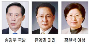 文대통령, 송영무 국방장관 임명 강행