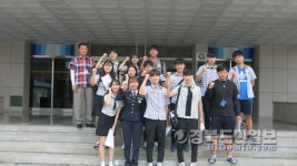 영덕署, 영해고 경찰행정동아리 학생 견학