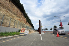 포항 환호동 해안도로 낙석위험구간 늑장행정의 표본