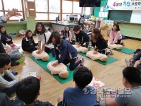 청도풍각초, 응급처지·심폐소생술 교육 실시