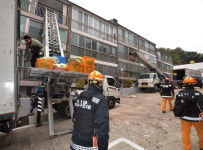 지진피해 환호동 대동빌라 25가구 첫 이사