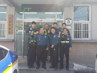 구미署, 구미대교서 자살 시도하던 남성 구조